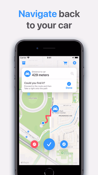 Find My Car - Vehicle Tracker Screenshot 3 - AppWisp.com Find My Car - Vehicle Tracker Screenshot 3 - AppWisp.com