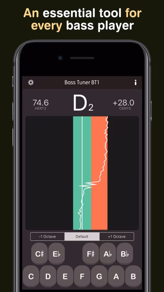 Bass Tuner BT1 Screenshot 3 - AppWisp.com Bass Tuner BT1 Screenshot 3 - AppWisp.com