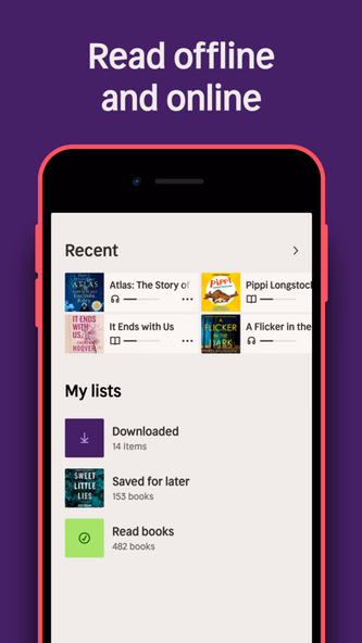 Nextory: Audiobooks & E-books Screenshot 4 - AppWisp.com Nextory: Audiobooks & E-books Screenshot 4 - AppWisp.com