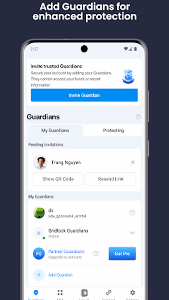 Gridlock: Secure Crypto Wallet Screenshot 3 - AppWisp.com Gridlock: Secure Crypto Wallet Screenshot 3 - AppWisp.com