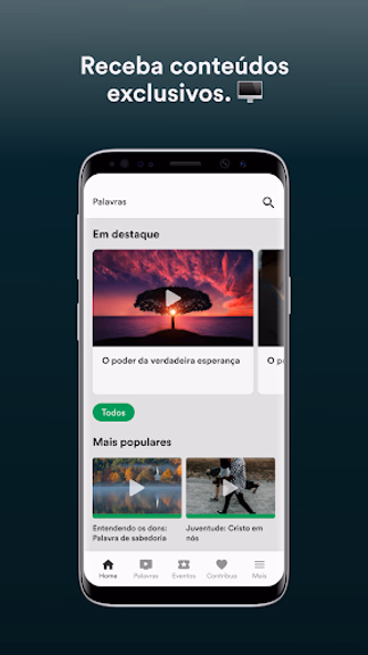 Vida Nova IBVN App Screenshot 2 - AppWisp.com Vida Nova IBVN App Screenshot 2 - AppWisp.com