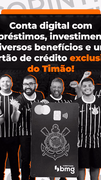 Corinthians Bmg: conta da Fiel Screenshot 1 - AppWisp.com Corinthians Bmg: conta da Fiel Screenshot 1 - AppWisp.com