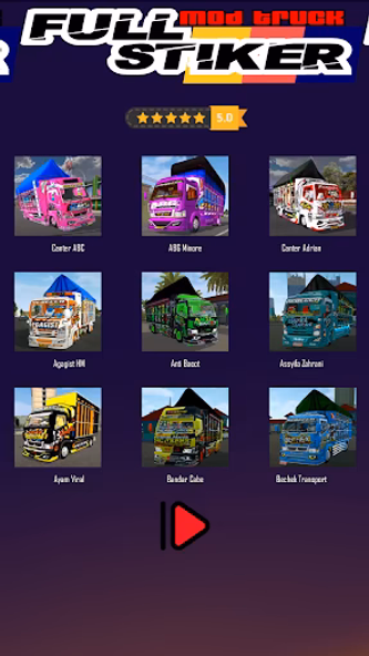 Mod Truck Full Stiker Screenshot 2 - AppWisp.com Mod Truck Full Stiker Screenshot 2 - AppWisp.com