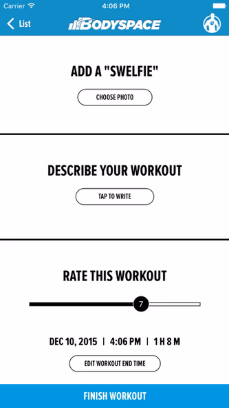 BodySpace - Social Fitness App Screenshot 4 - AppWisp.com BodySpace - Social Fitness App Screenshot 4 - AppWisp.com