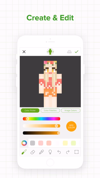 Skinseed for Minecraft Skins Screenshot 2 - AppWisp.com Skinseed for Minecraft Skins Screenshot 2 - AppWisp.com