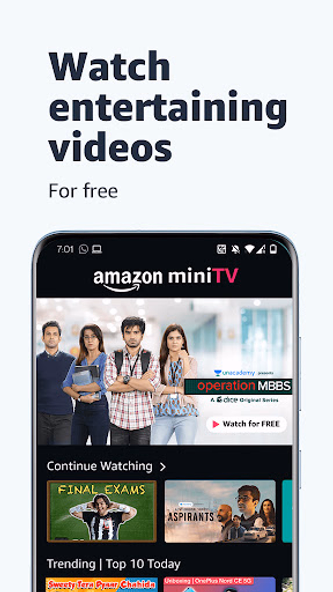 Amazon India Shop, Pay, miniTV Screenshot 2 - AppWisp.com Amazon India Shop, Pay, miniTV Screenshot 2 - AppWisp.com