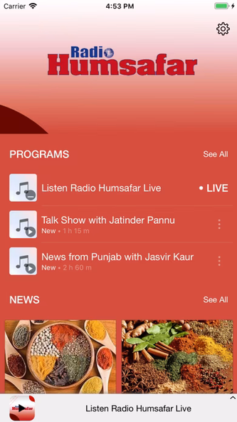 Radio Humsafar Screenshot 1 - AppWisp.com Radio Humsafar Screenshot 1 - AppWisp.com