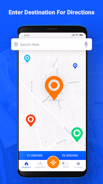 Voice GPS & Driving Directions Screenshot 1 - AppWisp.com Voice GPS & Driving Directions Screenshot 1 - AppWisp.com