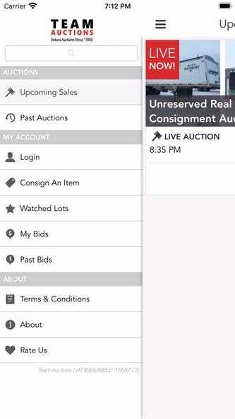 Team Auctions Screenshot 4 - AppWisp.com Team Auctions Screenshot 4 - AppWisp.com