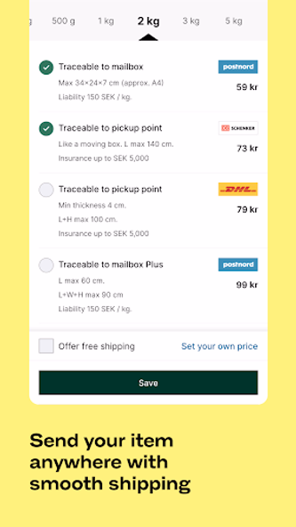 Tradera – buy & sell Screenshot 4 - AppWisp.com Tradera – buy & sell Screenshot 4 - AppWisp.com