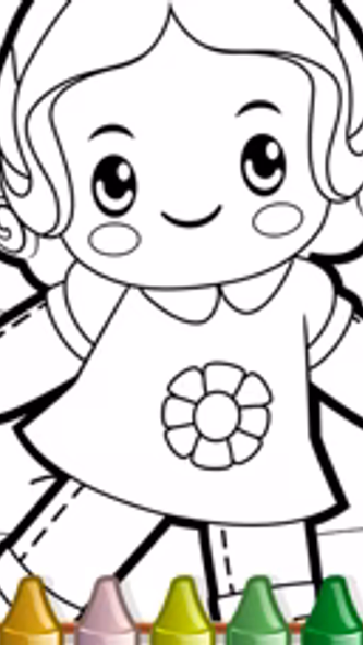 My Coloring Book: Girls - Fun Drawing Game Screenshot 4 - AppWisp.com My Coloring Book: Girls - Fun Drawing Game Screenshot 4 - AppWisp.com
