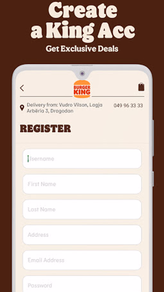 Burger King® Kosova Screenshot 2 - AppWisp.com Burger King® Kosova Screenshot 2 - AppWisp.com