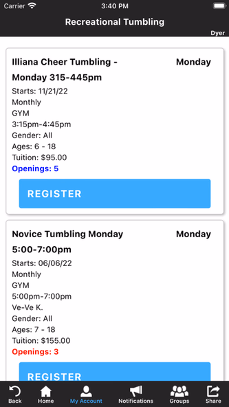 Midwest Training & Ice Center Screenshot 3 - AppWisp.com Midwest Training & Ice Center Screenshot 3 - AppWisp.com