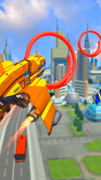 Flying Robot Bike Transforms Screenshot 3 - AppWisp.com Flying Robot Bike Transforms Screenshot 3 - AppWisp.com