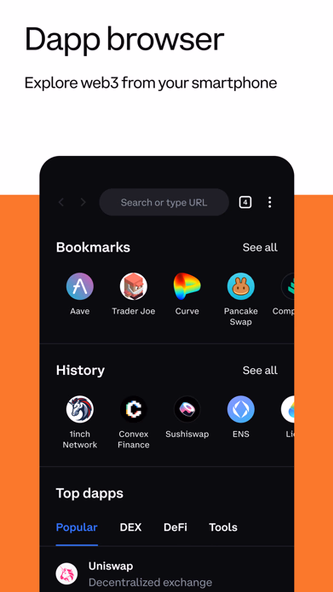 Coinbase Wallet: NFTs & Crypto Screenshot 4 - AppWisp.com Coinbase Wallet: NFTs & Crypto Screenshot 4 - AppWisp.com
