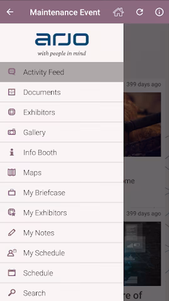 Arjo Event App Screenshot 3 - AppWisp.com Arjo Event App Screenshot 3 - AppWisp.com