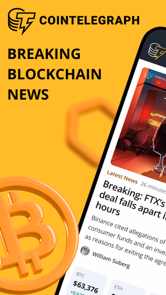 Cointelegraph: Crypto News Screenshot 1 - AppWisp.com Cointelegraph: Crypto News Screenshot 1 - AppWisp.com