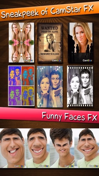 CamStar Pro - Fun Live Photo Booth FX via Camera and Video for IG, FB, PS, Tumblr Screenshot 4 - AppWisp.com CamStar Pro - Fun Live Photo Booth FX via Camera and Video for IG, FB, PS, Tumblr Screenshot 4 - AppWisp.com