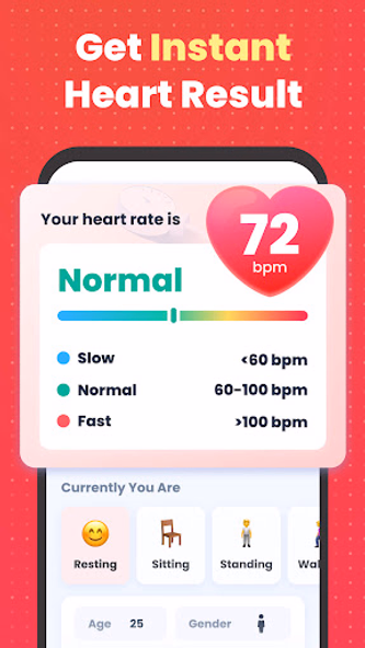 Heart Rate: Heart Rate Monitor Screenshot 2 - AppWisp.com Heart Rate: Heart Rate Monitor Screenshot 2 - AppWisp.com