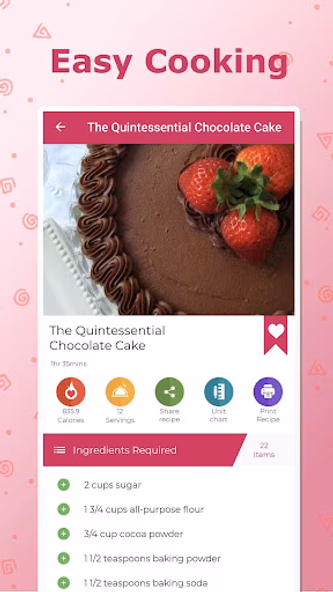 Cake recipes Screenshot 2 - AppWisp.com Cake recipes Screenshot 2 - AppWisp.com