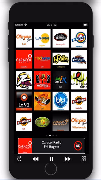 Radio Colombia FM Screenshot 2 - AppWisp.com Radio Colombia FM Screenshot 2 - AppWisp.com