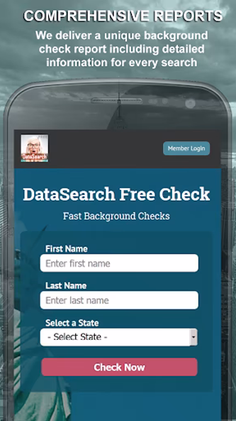 DataSearch Background Check Screenshot 1 - AppWisp.com DataSearch Background Check Screenshot 1 - AppWisp.com
