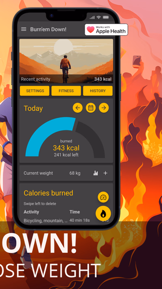 Burn Calories & Lose Weight Screenshot 2 - AppWisp.com Burn Calories & Lose Weight Screenshot 2 - AppWisp.com