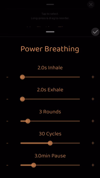 Breathe • Calm down • Meditate Screenshot 3 - AppWisp.com Breathe • Calm down • Meditate Screenshot 3 - AppWisp.com