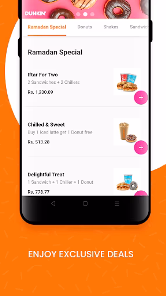 Dunkin' Pk Screenshot 2 - AppWisp.com Dunkin' Pk Screenshot 2 - AppWisp.com