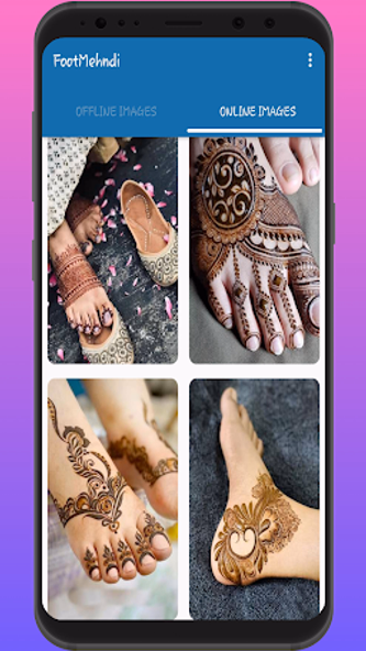 Foot/Feet Mehndi Designs Screenshot 2 - AppWisp.com Foot/Feet Mehndi Designs Screenshot 2 - AppWisp.com