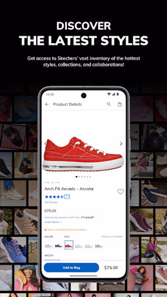Skechers Screenshot 1 - AppWisp.com Skechers Screenshot 1 - AppWisp.com