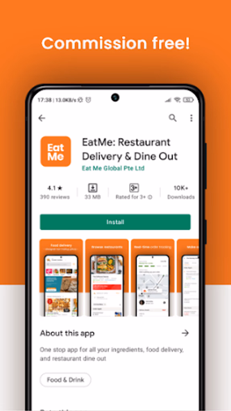 EatMe Screenshot 2 - AppWisp.com EatMe Screenshot 2 - AppWisp.com