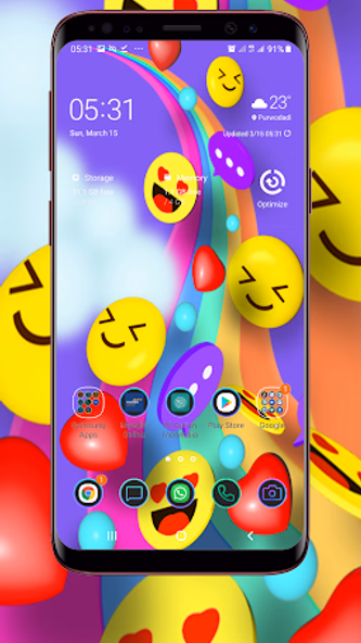 Rainbow Wallpaper Screenshot 1 - AppWisp.com Rainbow Wallpaper Screenshot 1 - AppWisp.com
