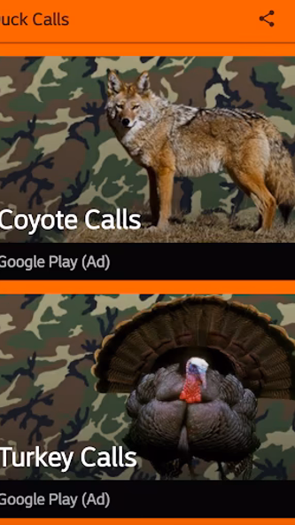 Duck Hunting Calls Screenshot 4 - AppWisp.com Duck Hunting Calls Screenshot 4 - AppWisp.com