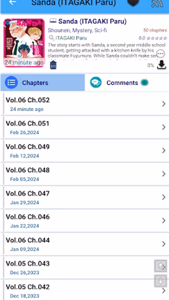 Manga World Screenshot 4 - AppWisp.com Manga World Screenshot 4 - AppWisp.com