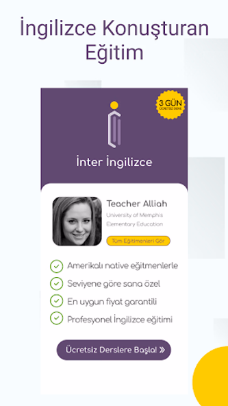İnter İngilizce Konuşma Kursu Screenshot 2 - AppWisp.com İnter İngilizce Konuşma Kursu Screenshot 2 - AppWisp.com