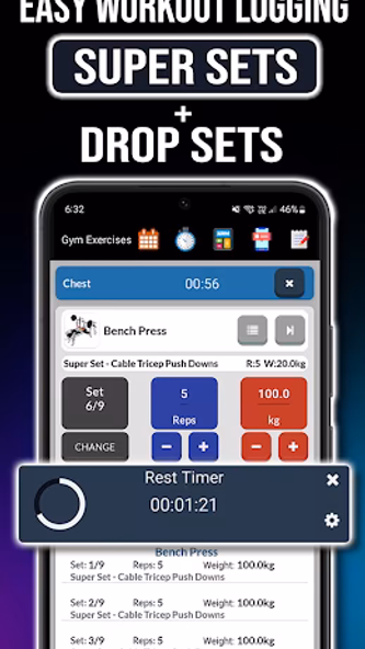 Gym Exercises & Workouts Screenshot 4 - AppWisp.com Gym Exercises & Workouts Screenshot 4 - AppWisp.com