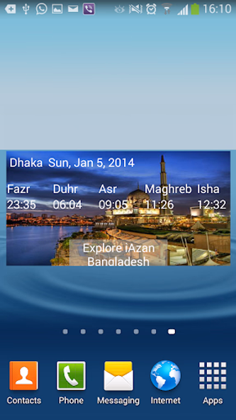 Bangladesh Prayer Times Namaz Screenshot 3 - AppWisp.com Bangladesh Prayer Times Namaz Screenshot 3 - AppWisp.com