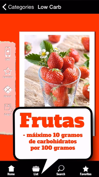 Dieta Low Carb - Lista: Alimentos con pocos carbohidratos Screenshot 4 - AppWisp.com Dieta Low Carb - Lista: Alimentos con pocos carbohidratos Screenshot 4 - AppWisp.com