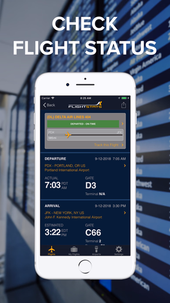 FlightStats Screenshot 1 - AppWisp.com FlightStats Screenshot 1 - AppWisp.com