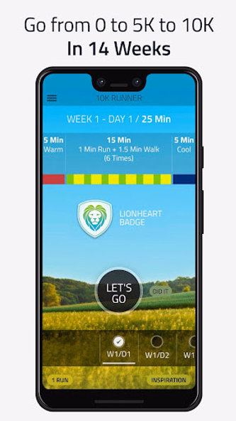 10K Running: 0-5K-10K Training Screenshot 1 - AppWisp.com