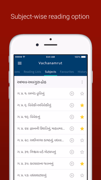 Vachanamrut Study App Screenshot 4 - AppWisp.com Vachanamrut Study App Screenshot 4 - AppWisp.com