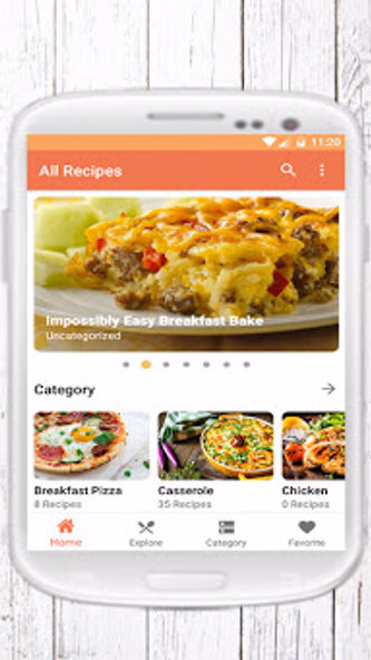 Cooking Recipes Cookbook Screenshot 1 - AppWisp.com