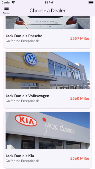 Jack Daniels Motors MLink Screenshot 2 - AppWisp.com Jack Daniels Motors MLink Screenshot 2 - AppWisp.com