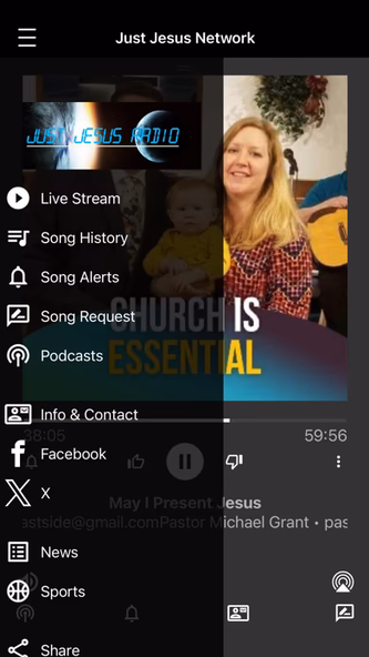 Just Jesus Radio Network Screenshot 2 - AppWisp.com Just Jesus Radio Network Screenshot 2 - AppWisp.com