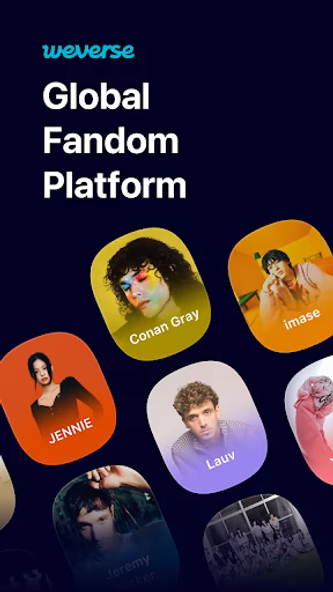Weverse: Connect with Artists Screenshot 1 - AppWisp.com Weverse: Connect with Artists Screenshot 1 - AppWisp.com