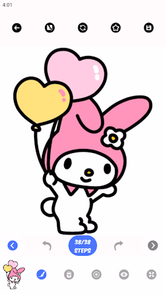 Draw Kuromi & My Melody Art Screenshot 4 - AppWisp.com Draw Kuromi & My Melody Art Screenshot 4 - AppWisp.com