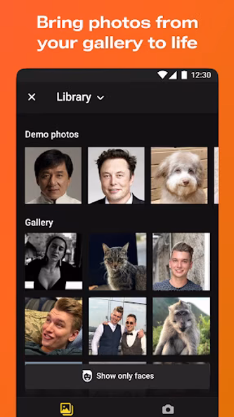 Avatarify: AI Face Animator Screenshot 3 - AppWisp.com Avatarify: AI Face Animator Screenshot 3 - AppWisp.com