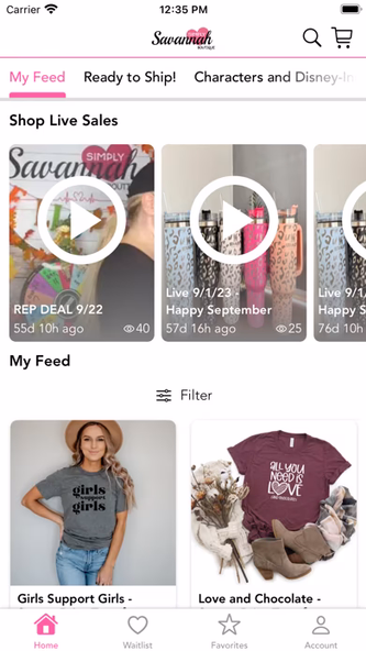 Shop Simply Savannah Screenshot 2 - AppWisp.com Shop Simply Savannah Screenshot 2 - AppWisp.com