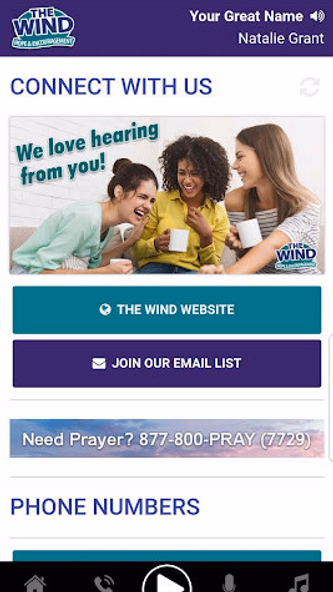 The Wind 88.3 Screenshot 3 - AppWisp.com The Wind 88.3 Screenshot 3 - AppWisp.com